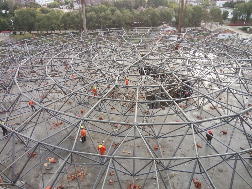 华阴全民健身中心网架